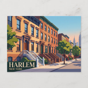 Harlem New York Postcard