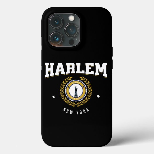 Harlem New York White Case-Mate iPhone Case (Back)