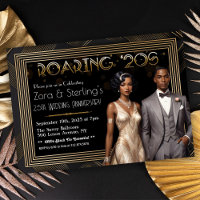 Harlem Nights African American Wedding Anniversary