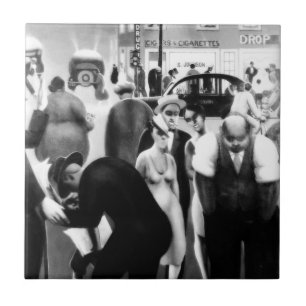 Harlem Renaissance Art - "Black Belt" Tile