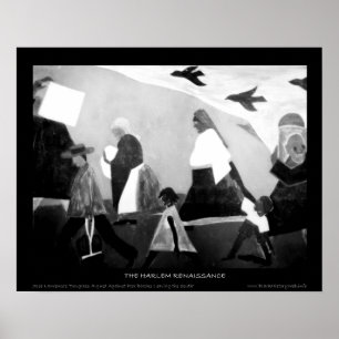 Harlem Renaissance Art - The Migration Series Poster