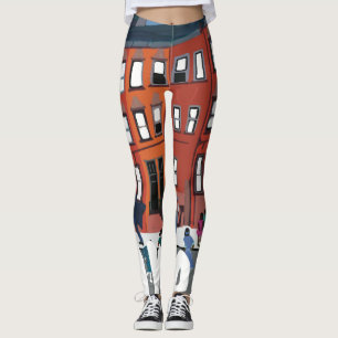 Harlem Renaissance Rhythm Leggings