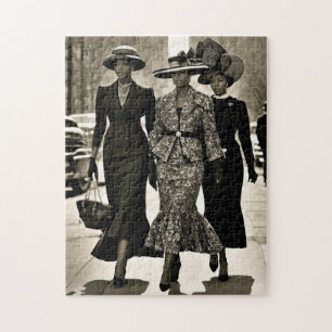 Harlem Renaissance Sophisticated Ladies Jigsaw Puzzle