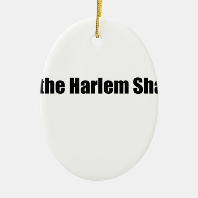 Harlem Shake! Ceramic Ornament (Front)