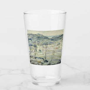 Harlem Valley in Winter (New York Scene) Glass