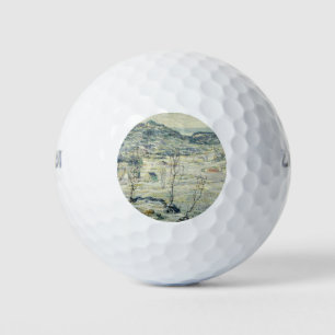 Harlem Valley in Winter (New York Scene) Golf Balls