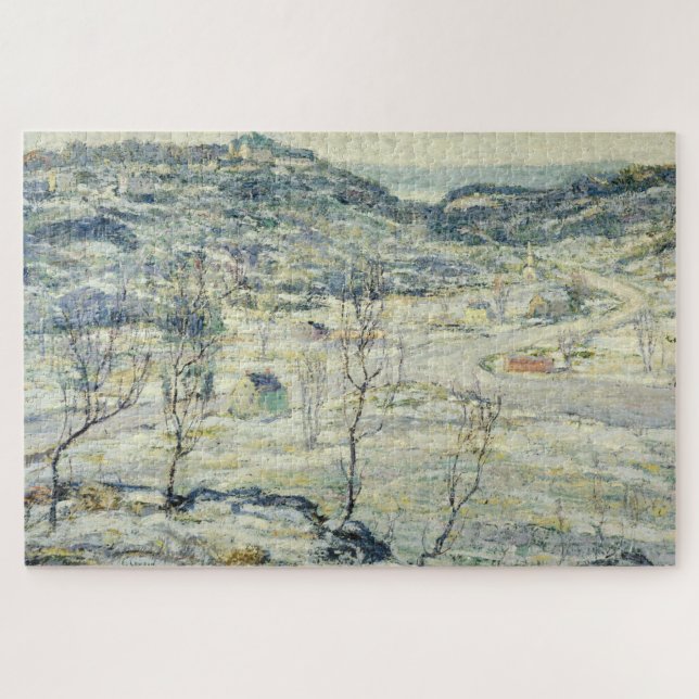 Harlem Valley in Winter (New York Scene) Jigsaw Puzzle (Horizontal)