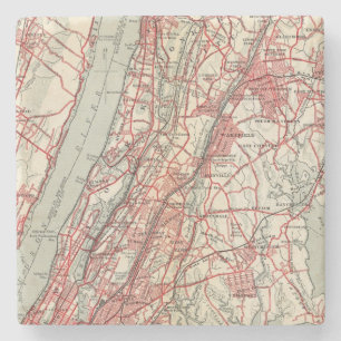 Harlem, Yonkers, Pelham Manor, New York Stone Coaster