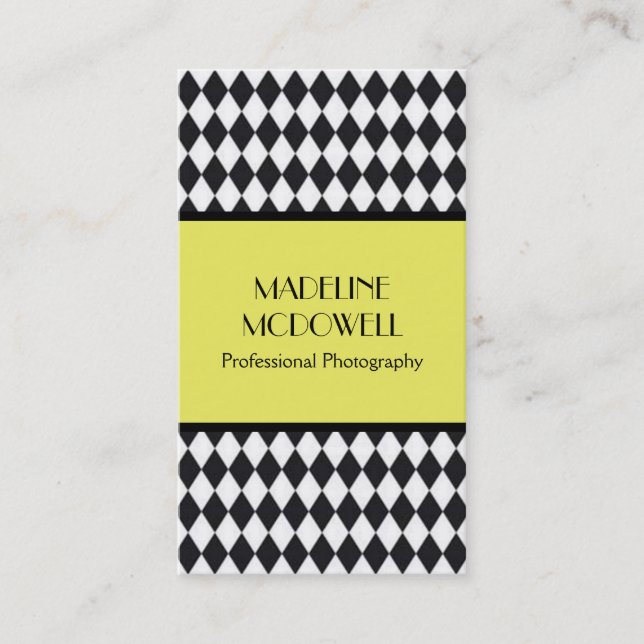 Harlequin Business Card (Front)