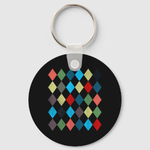Harlequin Costume for Halloween Suit Gift Keychain