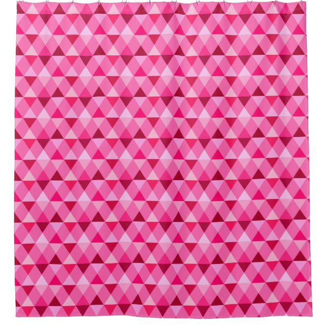 Harlequin / diamond pattern - Rose Pink & Wine (Front)