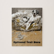 Harlequin Great Dane Photo Puzzle