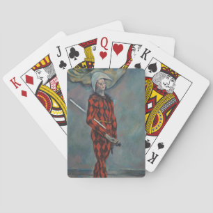 Harlequin (Joker) (by Paul Cézanne) Playing Cards