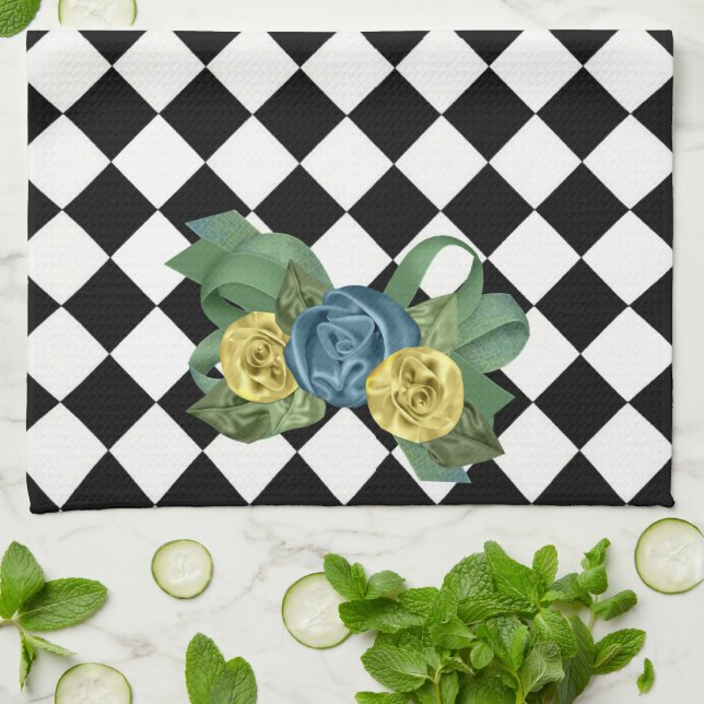 Harlequin Kitchen Towel (Folded)