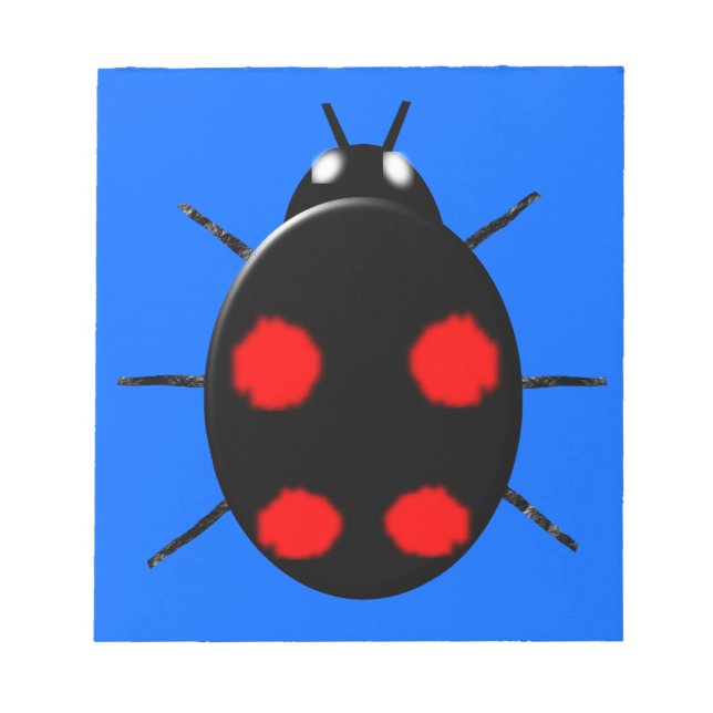 Harlequin Ladybird Notepad (Front)