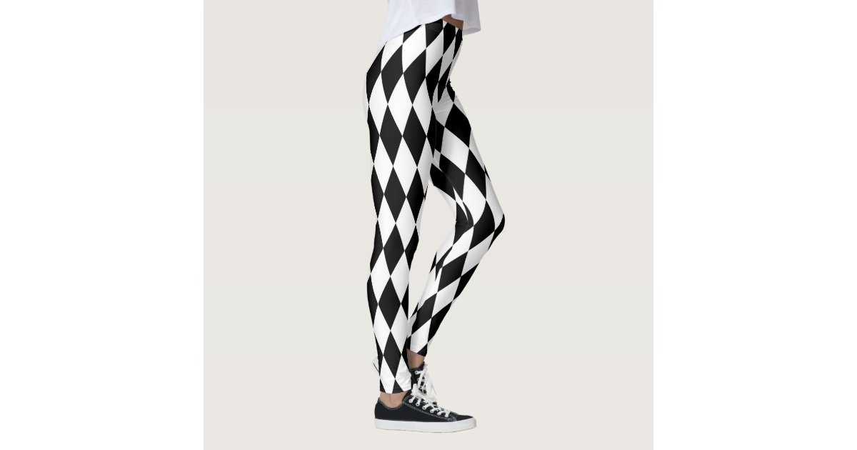 Harlequin Leggings Queen Freddie Mercury | Zazzle