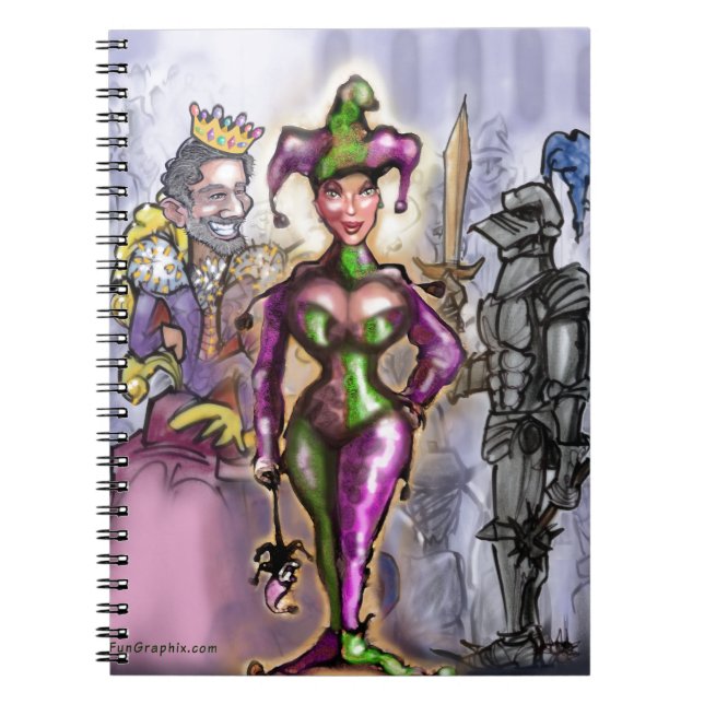Harlequin Notebook (Front)