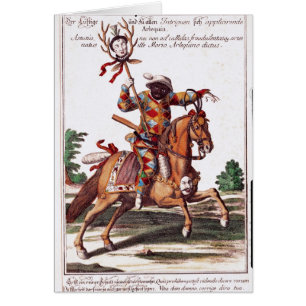 Harlequin on Horseback