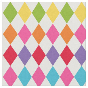 Harlequin Rainbow Fabric