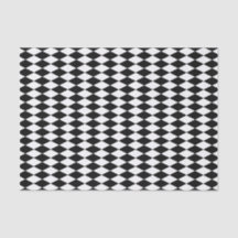 Harlequin Tissue Paper Customize Colour with black