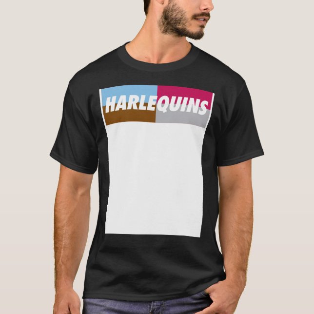 Harlequins Rugby Supporters Essential  Classic T-S T-Shirt (Front)