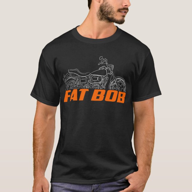Harley-Davidson FXEF Fat Bob 1979-1985 T-Shirt (Front)
