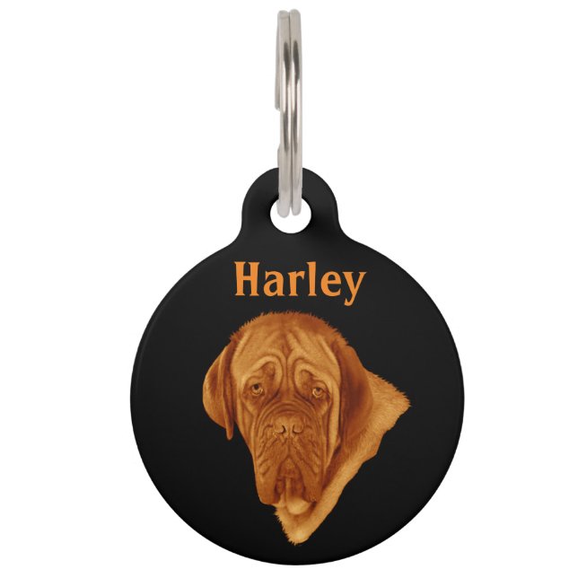 "Harley" Dog Pet Tag, Tag (Front)