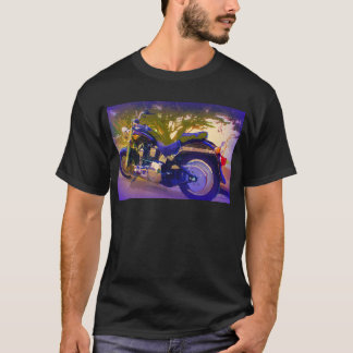 Harley-FatBoy-1998 Motorcycle T-Shirt