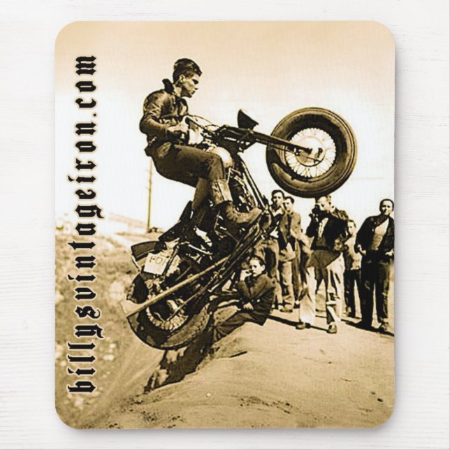 Harley Hill Climb Mouse Pad (Front)