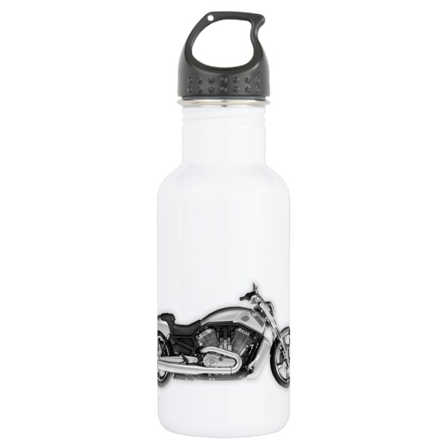 Harley Motorcycle 3D Fashion Accessory 532 Ml Water Bottle (Front)
