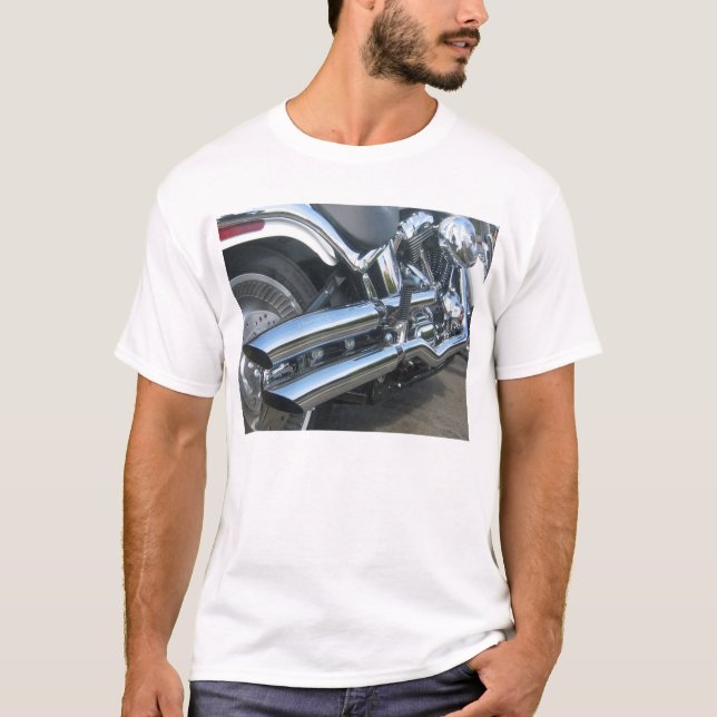 Harley Motorcycle T-Shirt (Front)