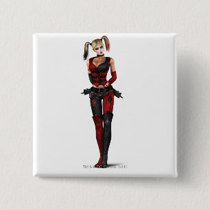 Harley Quinn 2 Inch Square Button