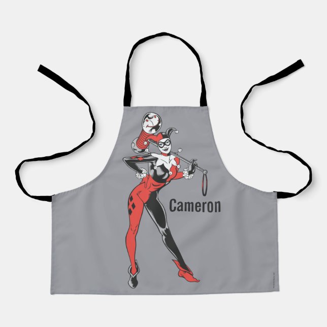 Harley Quinn 4 Apron (Front)