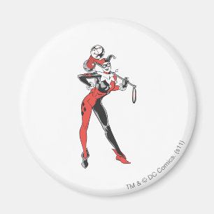 Harley Quinn 4 Magnet