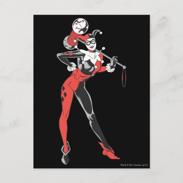 Harley Quinn 4 Postcard (Front)