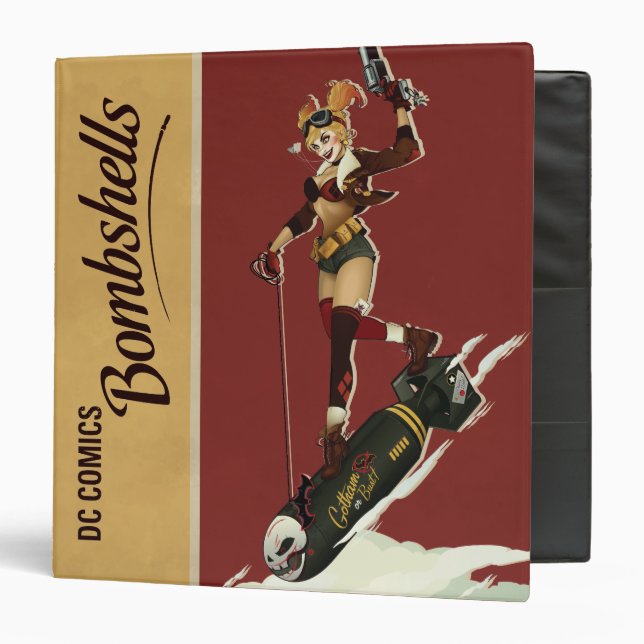 Harley Quinn Bombshells Pinup Binder (Front/Inside)