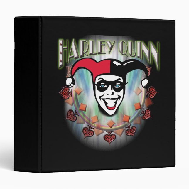 Harley Quinn - Face and Logo Binder (Front/Spine)