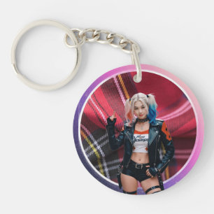 Harley Quinn Keychain