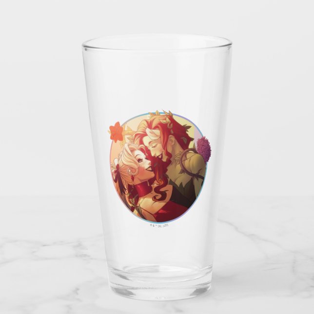 Harley Quinn & Poison Ivy Pride Comic Cover Glass (Front)