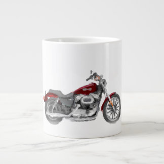 Harley XL1200 Sportster Hand Painted Art Brush Mug