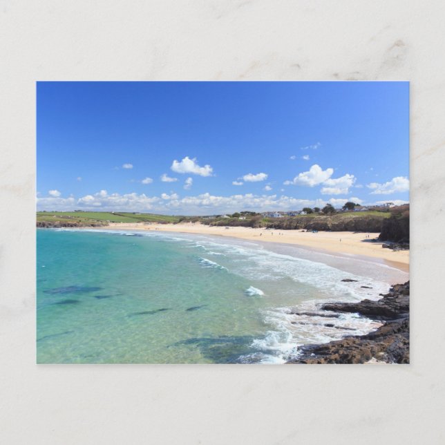 Harlyn Bay Postcard (Front)