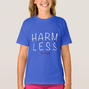 Harm Less - Go Vegan (Light Version) T-Shirt