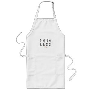 Harm Less - Go Vegan Long Apron