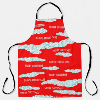 Harmattan Christmas Fog All-Over Print Apron
