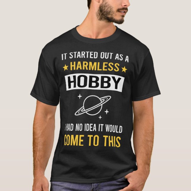 Harmless Hobby Cosmology T-Shirt (Front)