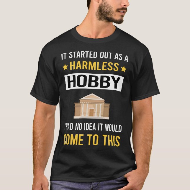 Harmless Hobby Museum T-Shirt (Front)