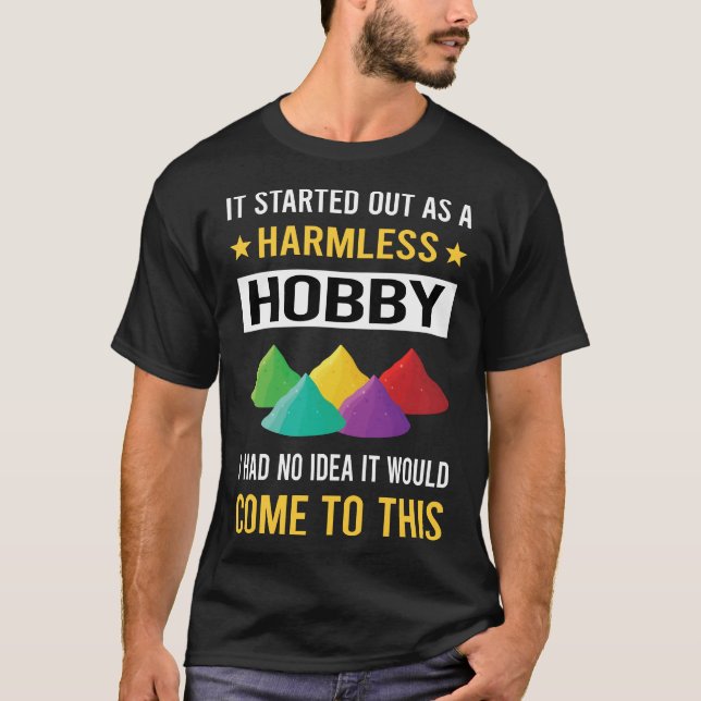 Harmless Hobby Sand Art T-Shirt (Front)