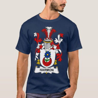 Harmon Coat of Arms Family Crest  T-Shirt