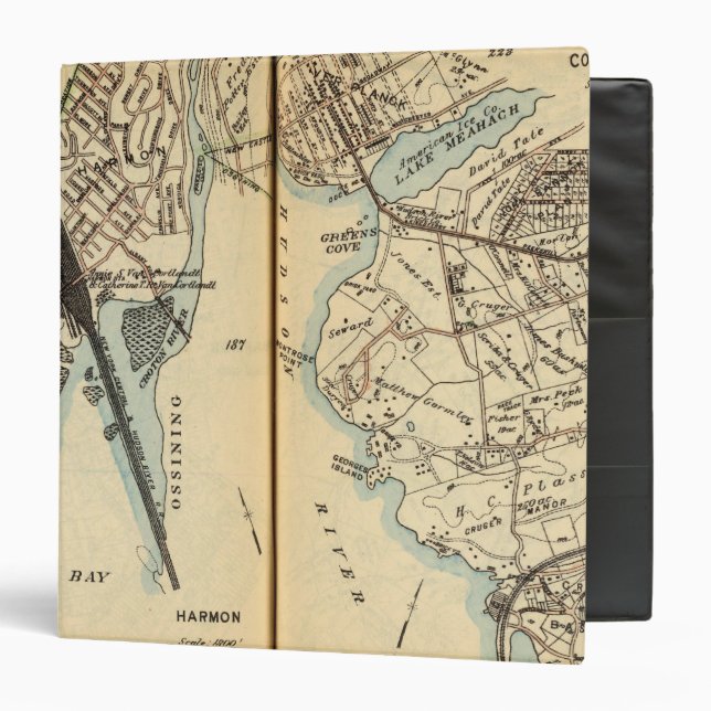 Harmon Park, New York Binder (Front/Inside)