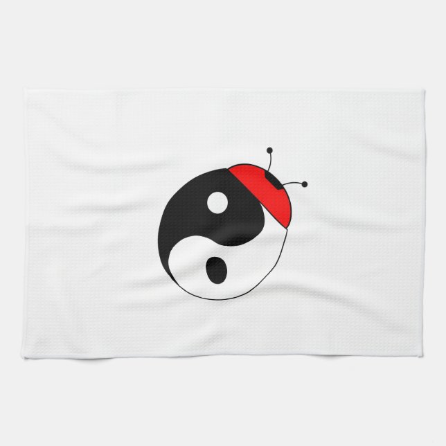 harmonia ladybug kitchen towel (Horizontal)